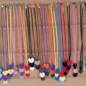 Crochet jewelry